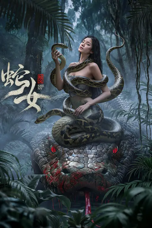 Movie poster "Snake Woman"