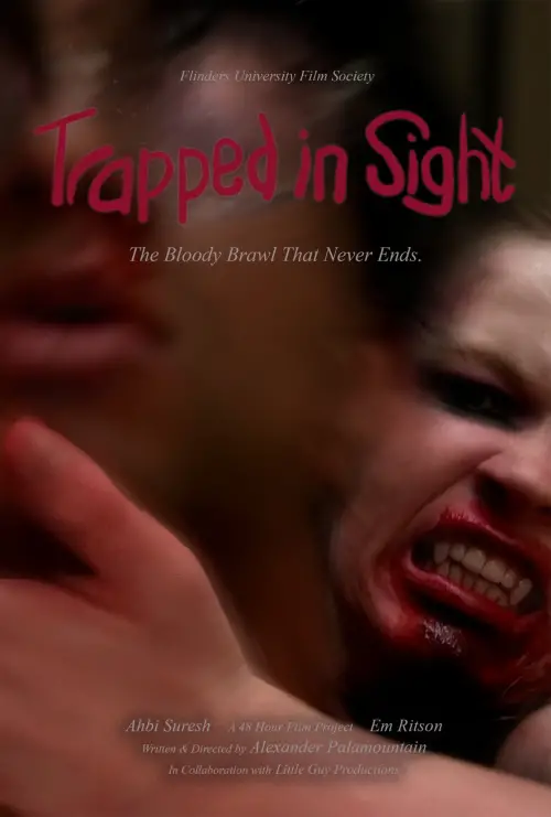Movie poster "Trapped In Sight"