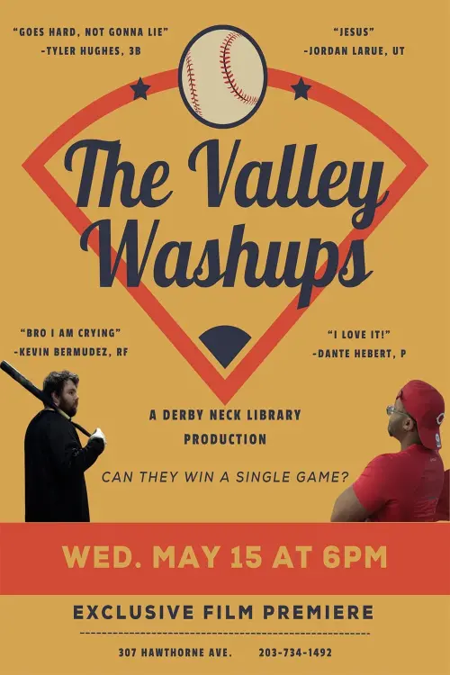 Movie poster "The Valley Washups"