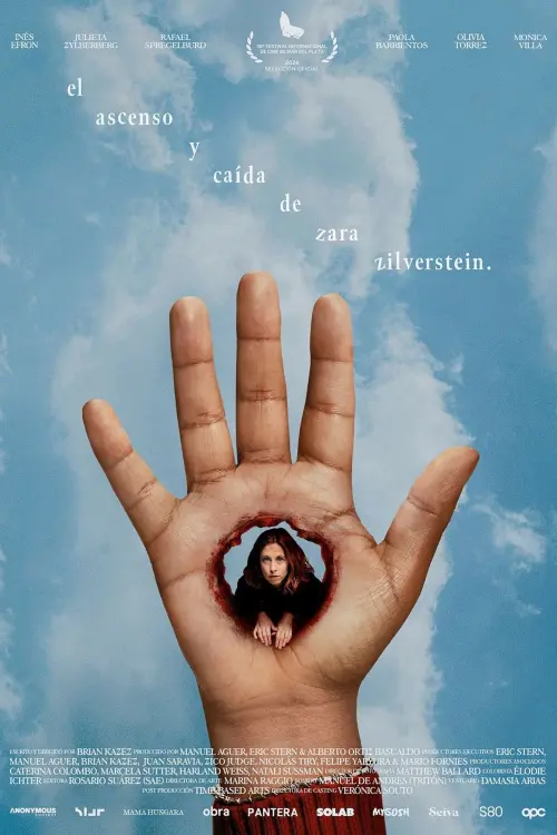 Movie poster "El ascenso y caída de Zara Zilverstein"