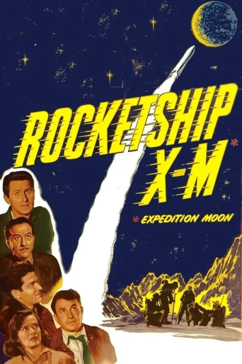 Movie poster "Rocketship X-M"