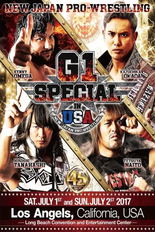 Movie poster "NJPW G1 Special in USA 2017 - Night 2"