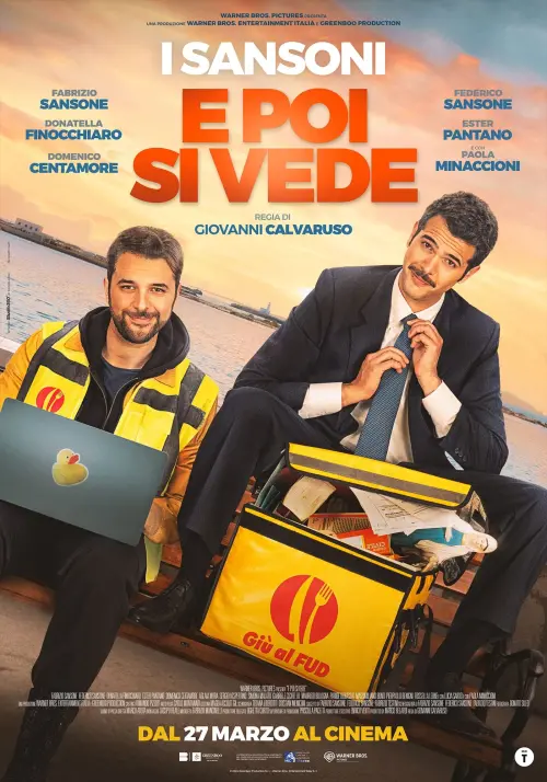 Movie poster "E poi si vede"