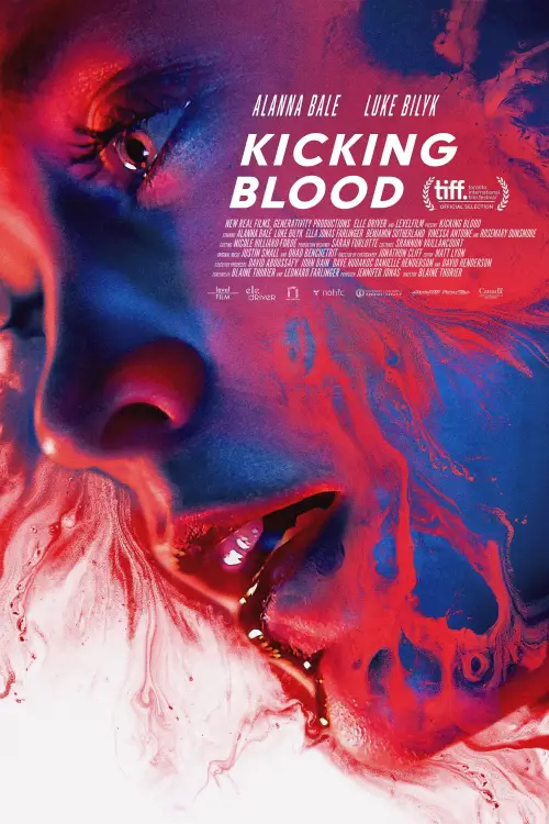 Movie poster "Kicking Blood"