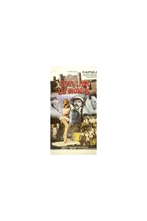 Movie poster "Capulina vs. the Mummies"