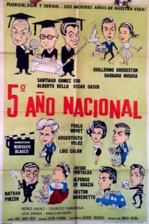Movie poster "Last year of Nacional High School"