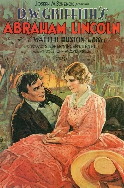 Movie poster "Abraham Lincoln"