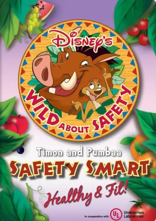 Movie poster "Wild About Safety: Timon and Pumbaa Safety Smart Healthy & Fit!"