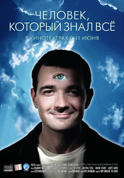 Movie poster "The Man Who Knew Everything"