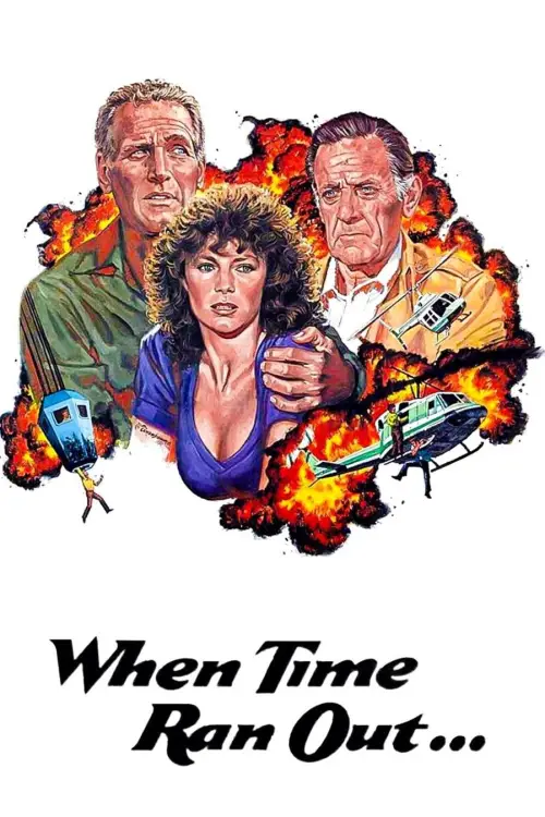 Movie poster "When Time Ran Out..."