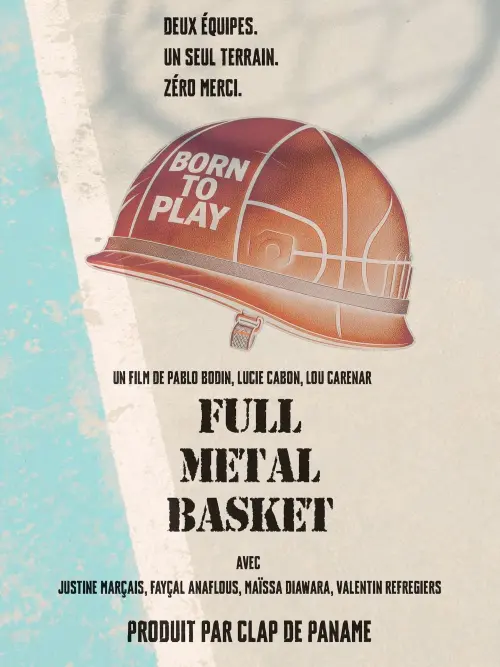 Movie poster "Full Metal Basket"