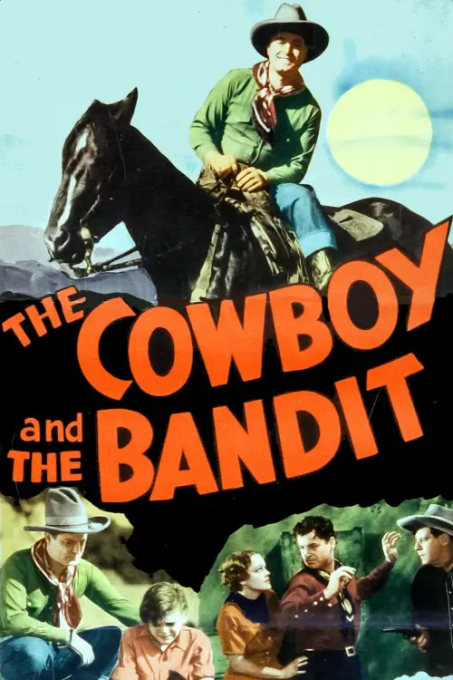 Movie poster "The Cowboy and the Bandit"