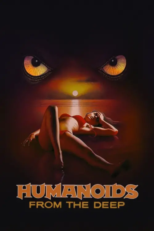 Movie poster "Humanoids from the Deep"