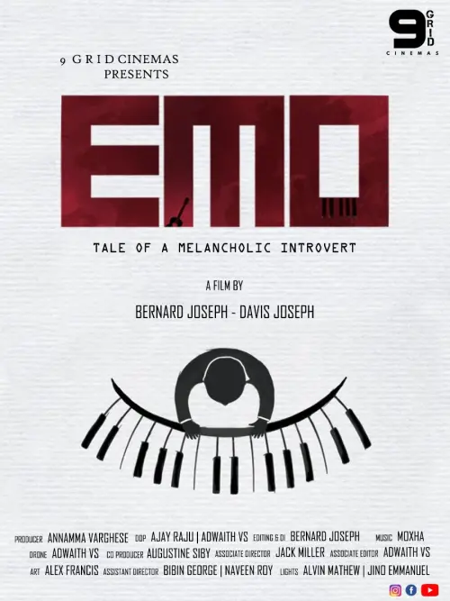 Movie poster "EMO MUSICAL SHORT FILM"