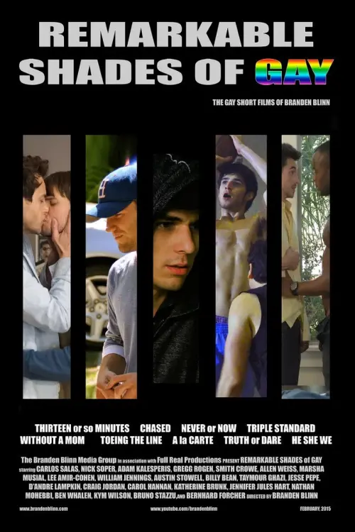 Movie poster "Remarkable Shades of Gay"