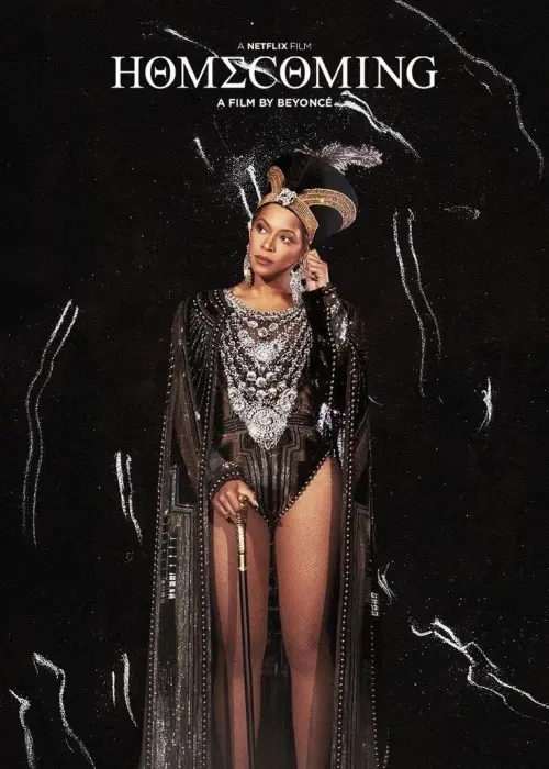 Movie poster "Homecoming: A Film by Beyoncé"