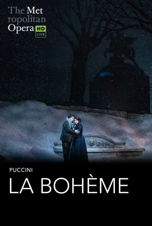 Movie poster "The Metropolitan Opera: La Bohème"