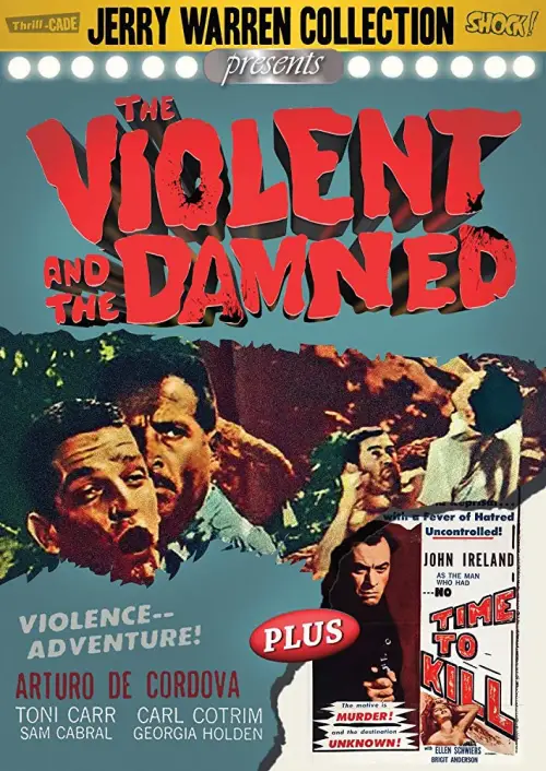 Movie poster "The Violent and the Damned"