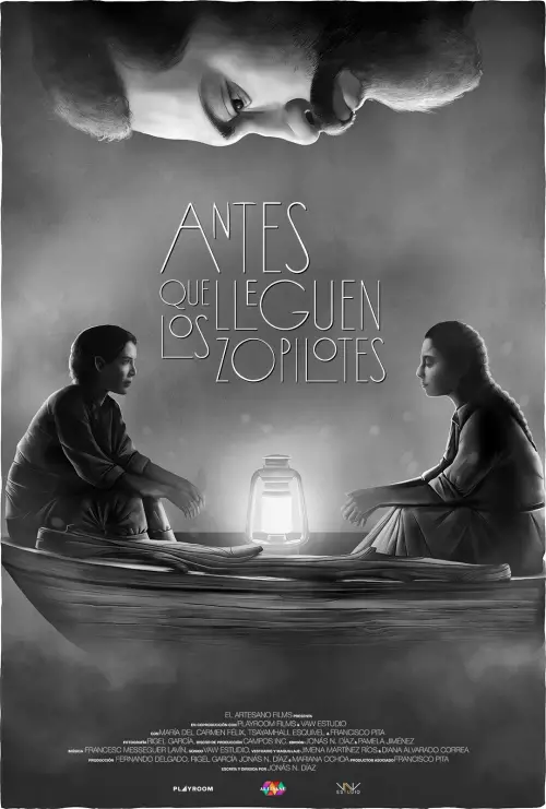Movie poster "Antes que lleguen los zopilotes"