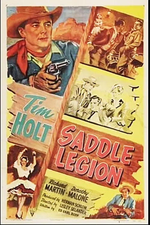 Movie poster "Saddle Legion"