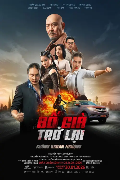 Movie poster "Bố Già Trở Lại"
