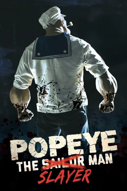 Movie poster "Popeye the Slayer Man"