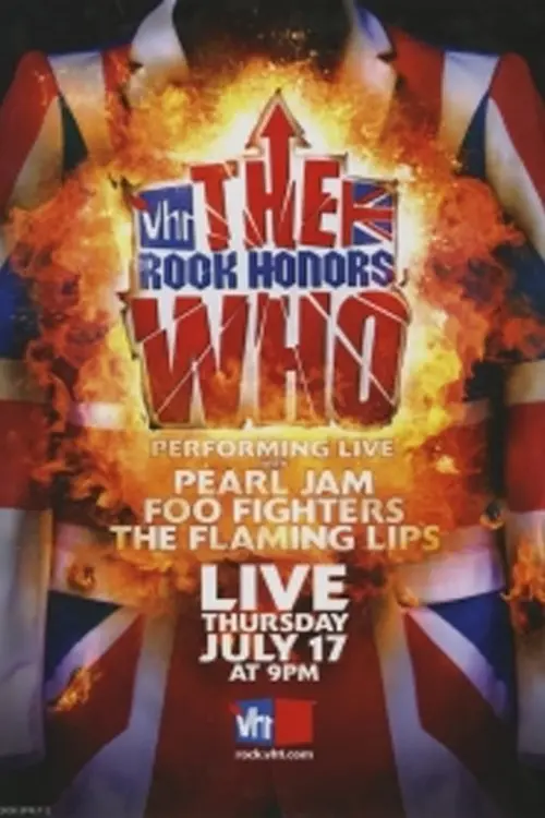 Movie poster "VH1 Rock Honors: The Who"