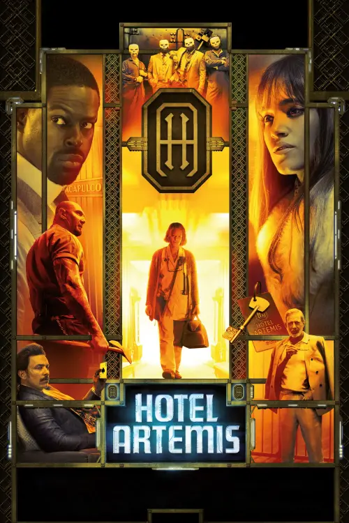 Movie poster "Hotel Artemis"