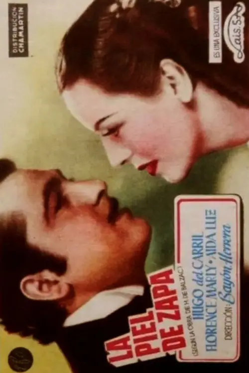 Movie poster "La piel de zapa"