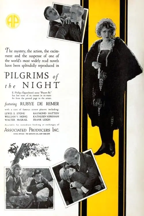 Movie poster "Pilgrims of the Night"