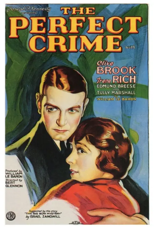Movie poster "The Perfect Crime"