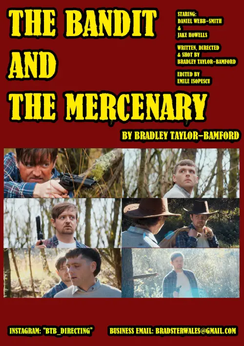 Movie poster "The Bandit and The Mercenary"