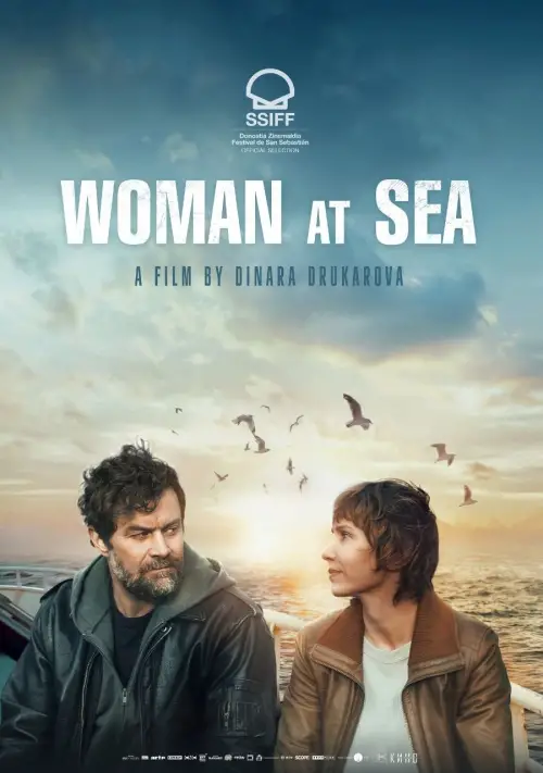 Movie poster "Woman at Sea"