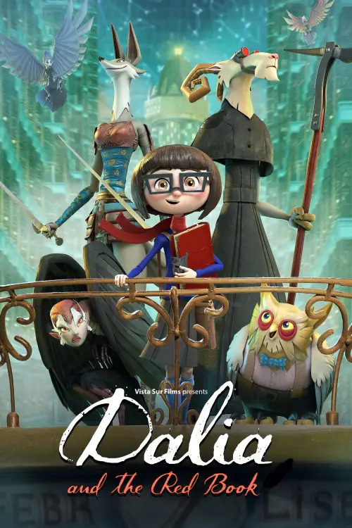 Movie poster "Dalia and the Red Book"