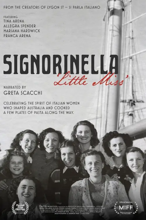 Movie poster "Signorinella: Little Miss"