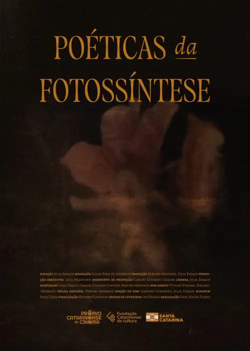 Movie poster "Poéticas da Fotossíntese"