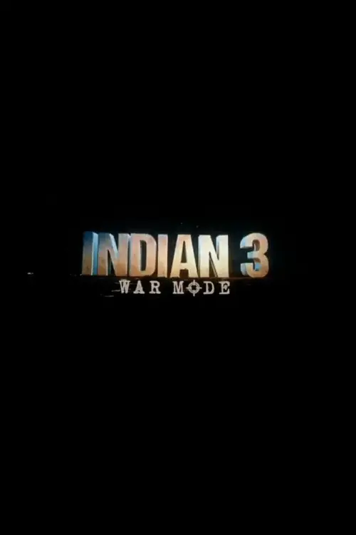 Movie poster "Indian 3: War Mode"