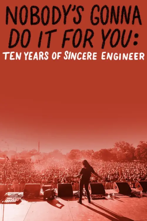 Movie poster "Nobody’s Gonna Do It For You: Ten Years of Sincere Engineer"