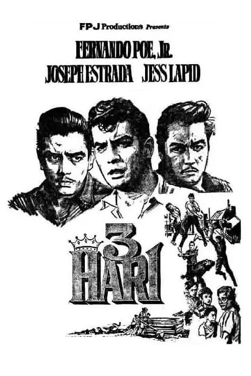Movie poster "3 Hari"