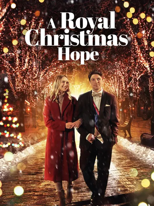 Movie poster "A Royal Christmas Hope"