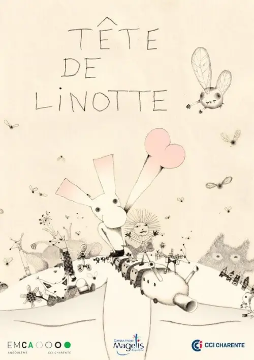 Movie poster "Tête de linotte"