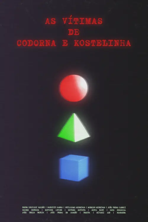 Movie poster "As Vítimas de Codorna e Kostelinha"