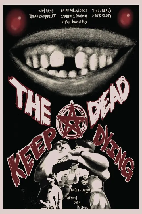Movie poster "The Dead Keep Dying"
