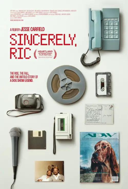 Movie poster "Sincerely, Ric"