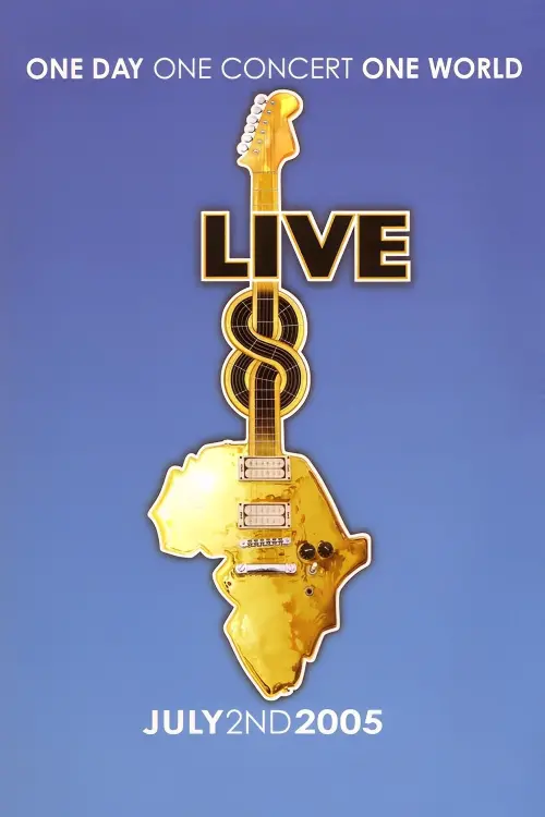 Movie poster "Live 8"