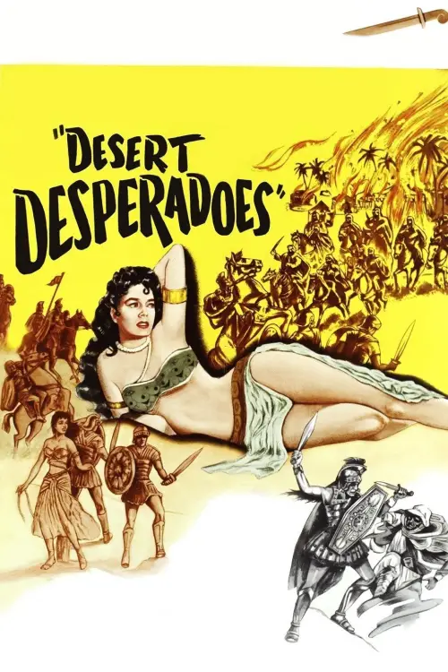 Movie poster "Desert Desperadoes"