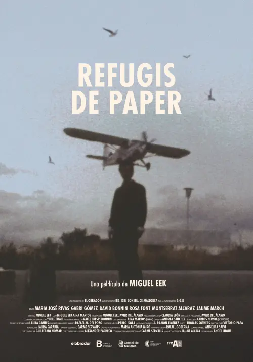 Movie poster "Refugis de paper"