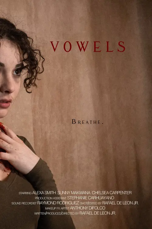 Movie poster "Vowels"