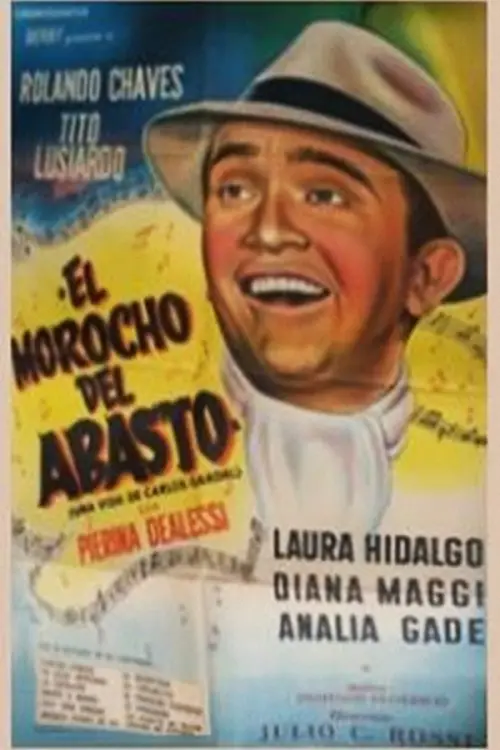 Movie poster "El morocho del Abasto (La vida de Carlos Gardel)"