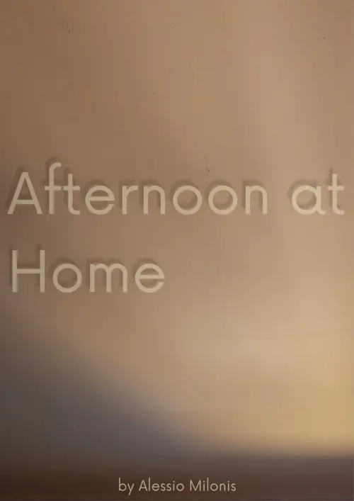 Movie poster "Afternoon at home"